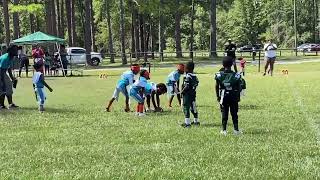 Dv dolphins 5u flag Vs Argyle Spartans 6u flag Week 2 97 Dolphins Win [upl. by Aderf]