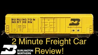 Reviewing Walthers Burlington Northern RPL Reefer [upl. by Worlock557]