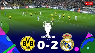 Dortmund vs Real Madrid  Champions League Final 2024 Full Match [upl. by Guimar182]