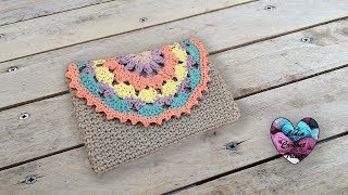 Pochette Alma Crochet quotLidia Crochet Tricotquot [upl. by Adnilem986]