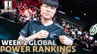 Week 2 WAY TOO EARLY Global LoL Power Rankings  2024 Spring Split [upl. by Leahcimnoj]