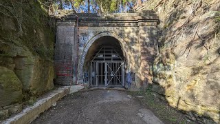 490Lapstone HillGlenbrook RailwayWorld War II Mustard Gas Storage Tunnel Glenbrook Blue Mtns 24 [upl. by Neltiac]