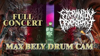 EXTERMINATION DISMEMBERMENT  FULL CONCERT  DRUM CAM [upl. by Sjoberg]