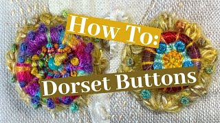 How To Dorset Buttons [upl. by Llyrpa803]