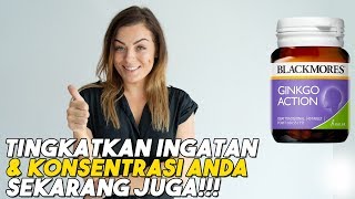 WAJIB ANDA KETAHUI  Berikut Review Blackmores Ginkgo Action Herbal Untuk Meningkatkan Daya Ingat [upl. by Oileduab647]