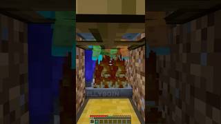 Zombie XP Farm Minecraft 🔥 minecraft shorts [upl. by Tnilc]