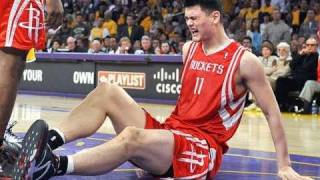 Yao Ming Feet Too Big Time To Quit  NBA Basketball  JRSportBrief [upl. by Nawiat]