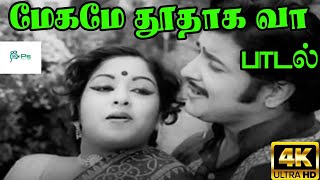 Megame Thoothaga Vaa மேகமே தூதாக வா  SP B P Susheela  Love H D Song [upl. by Siladnerb]