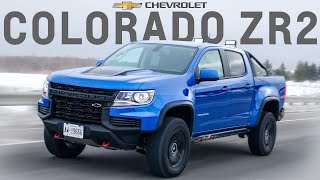 WILD 2021 Chevy Colorado ZR2 Review [upl. by Barthelemy]