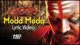 Muni 3  Kanchana 2  Moda Moda Song Lyrics  HD  Raghava Lawrence  Sriman Roshan  Asvamitra [upl. by Hugon55]