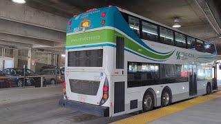 Strathcona County 201617 Enviro500 Double Decker Bus 8018 On 401 Ordze [upl. by Elwood]