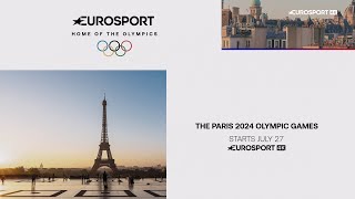 Eurosport 4K  2024 Paris Olympics Infocard [upl. by Macgregor143]