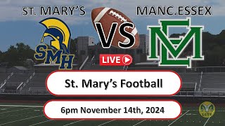 St Marys vs Manchester Essex I High School Football [upl. by Amber816]