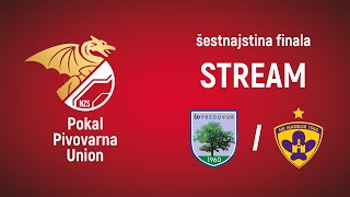 Preddvor  Maribor  Pokal Pivovarna Union 202425  tretji krog  STREAM [upl. by Werdma181]