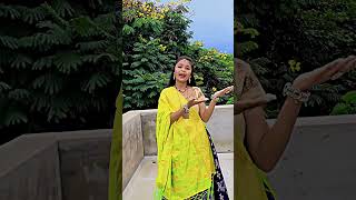 Navratri  Traditional Dress  Garba  Gujarati Garba  Fashion  Navratri special  Shorts video [upl. by Durware106]