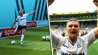 Jimmy Bullard Recreates  Gazzas LEGENDARY free kick against Arsenal [upl. by Giffie]