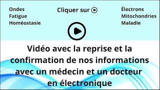 Ondes électromagnétiques homéostasie fatigue électrons cellules mitochondries maladies [upl. by Rondi]