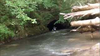 Kayaking Etowah Falls and Tunnel [upl. by Radnaxela]