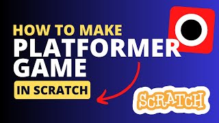 SIMPLE Platformer Game in Scratch  Tutorial [upl. by Maclean]