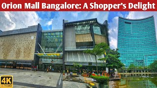 orion mall bangalore  orion mall lake view  brigade gateway  best mall in bangalore  bengaluru [upl. by Nils100]