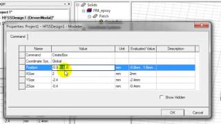 الدرس الاولمقدمة و تصميم باتش بسيط بإستخدام برنامج Hfss [upl. by Aikem526]