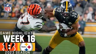 Cincinnati Bengals vs Pittsburgh Steelers  2023 Week 16 Game Highlights [upl. by Alexandre]