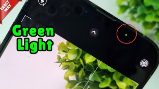 How To Turn Off Green Light On iPhone [upl. by Ardnekal]