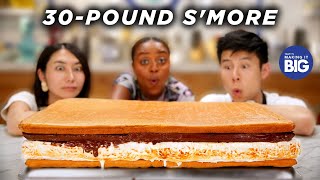 We Made A Giant 30Pound SMore For Quinta [upl. by Vada]