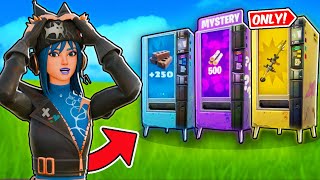 The VENDING MACHINE LOOT ONLY Challenge in Fortnite  Chapter 5 [upl. by Dimond13]