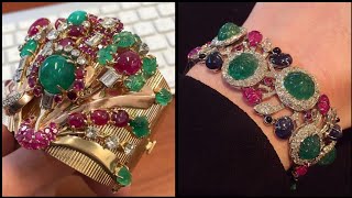 Ravishing captivating and appealing different Gemstone Bracelets Designs Ideas [upl. by Alah]