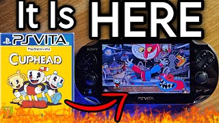 NATIVE Ps Vita Port of Cuphead is HERE  MUST Install  FULL GAME [upl. by Alac501]