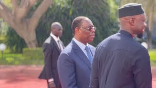 CES IMAGES QUI VOUS ONT ÉCHAPPÉ Bassirou le nouveau président du Sénégal et Sonko au palais [upl. by Susie96]