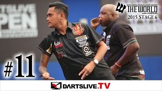 11【Lourence Ilagan VS Leonard Gates】THE WORLD 2015 FEATURED MATCH 6 [upl. by Adelbert]