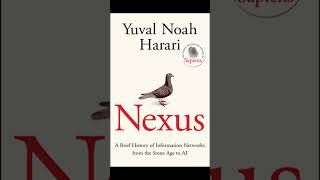 Nexus by Yuval Noah Harari and Introduction booklovers artificialintelligence nexus [upl. by Ymor]