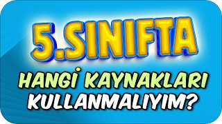 5Sınıfta İhtiyacım Olan Kaynaklar Hangileri❓ 📘 [upl. by Analos]