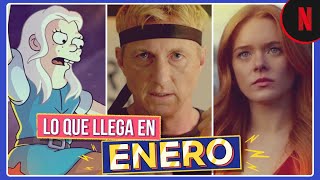 Estos son los estrenos de enero 2021  Netflix Latinoamérica [upl. by Inaflahk]