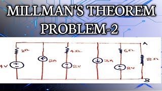 How to solve Millmans theorem problem problem 2 [upl. by Magulac]