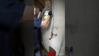 Replacing a main water shutoff PRV and thermal expansion tank for Lenexa water heater replacement [upl. by Adler]