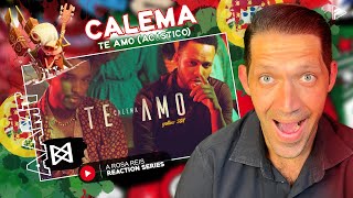 THIS SONG MAN Calema  Te Amo Acústico Reaction AAMT Series [upl. by Linker465]