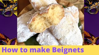 How to Make Beignets  Happy Fat Tuesday [upl. by Bodi163]