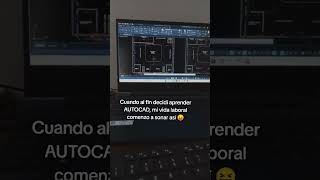 Escuela AutoCAD🧑🏻‍💻🔰 arq autocad estudiantedearquitectura autocadtip macbook principiante [upl. by Nefen]