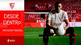 Las primeras 24 horas de Anthony Martial como sevillista [upl. by Anahpos]