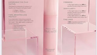 NEW MARY KAY TIMEWISE REPLENISHING SERUM C  E [upl. by Fronniah]