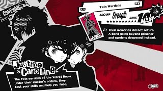 Persona 5 PS4  Max Confidant Rank Guide for the Strength Arcana Caroline amp Justine [upl. by Ahscrop]