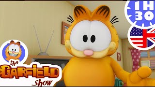 😹 Funny Garfield episodes compilation 😹  The Garfield Show [upl. by Ahsinik156]