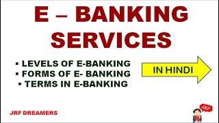 E Banking amp Types of E Banking Services  UGC NETJRF  Hindi [upl. by Ahsenrat]