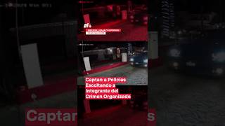 Captan a policías escoltando a integrante de crimen organizado en Mexicali  N Shorts [upl. by Ylenats]