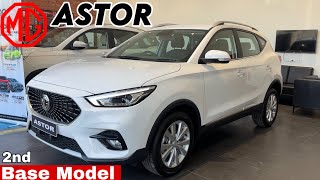 MG ASTOR SHINE 2024 Base Model ₹11 Lakh  NEW MG ASTOR 2nd Base Model Review [upl. by Severson870]