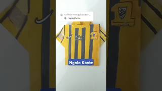 Doing Ngolo Kanteshirt football edit [upl. by Kcub]