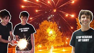 Shooting Fireworks With TJ Breese [upl. by Ahsineb]